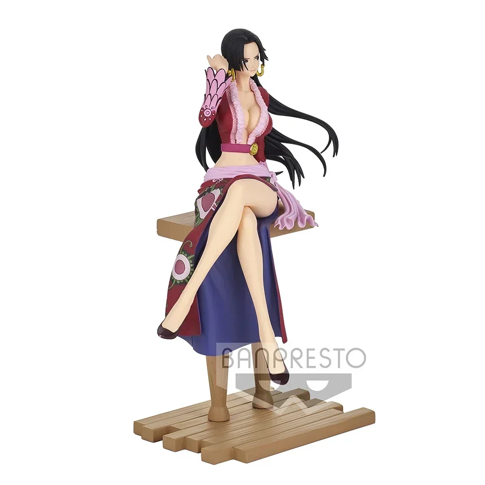 Оригинальный BANDAI BANPRESTO One Piece THE GRANDLINE JOURNEY NAMI Boa Hancock Portgas D Ace 16 см без экшн-фигурки