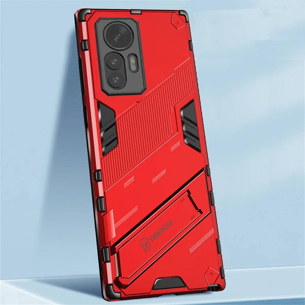

12t pro For Xiaomi 12T Pro Case Luxury Shockproof Armor Case For Xiaomi 12T / Mi 12T Pro /Slim Stand Holder Phone Coque Funda