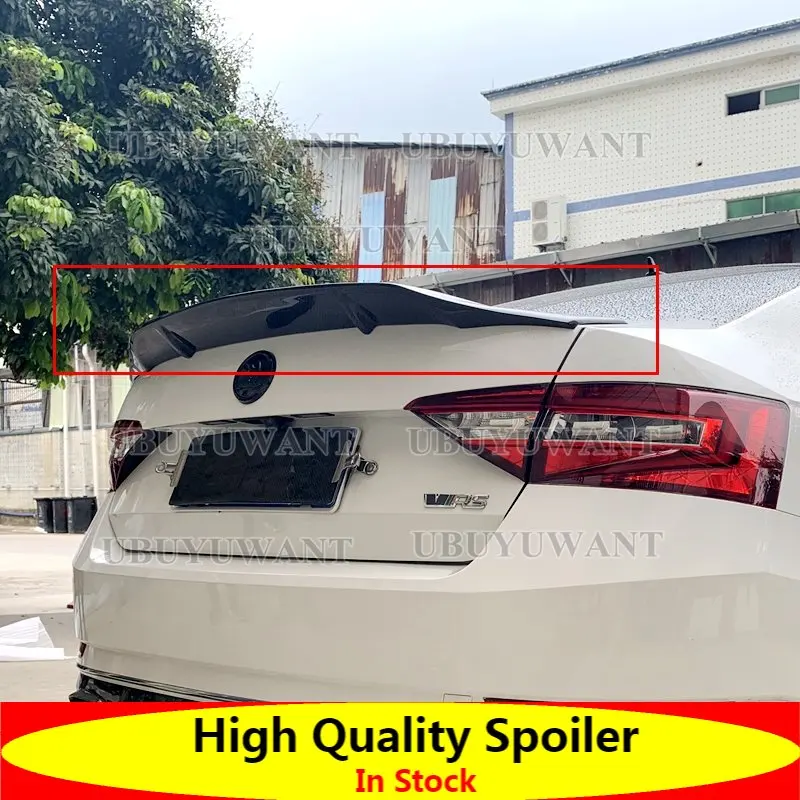

Автомобильные аксессуары для Skoda Superb 2015- 2019 УГЛЕРОДНЫЙ Задний спойлер для багажника