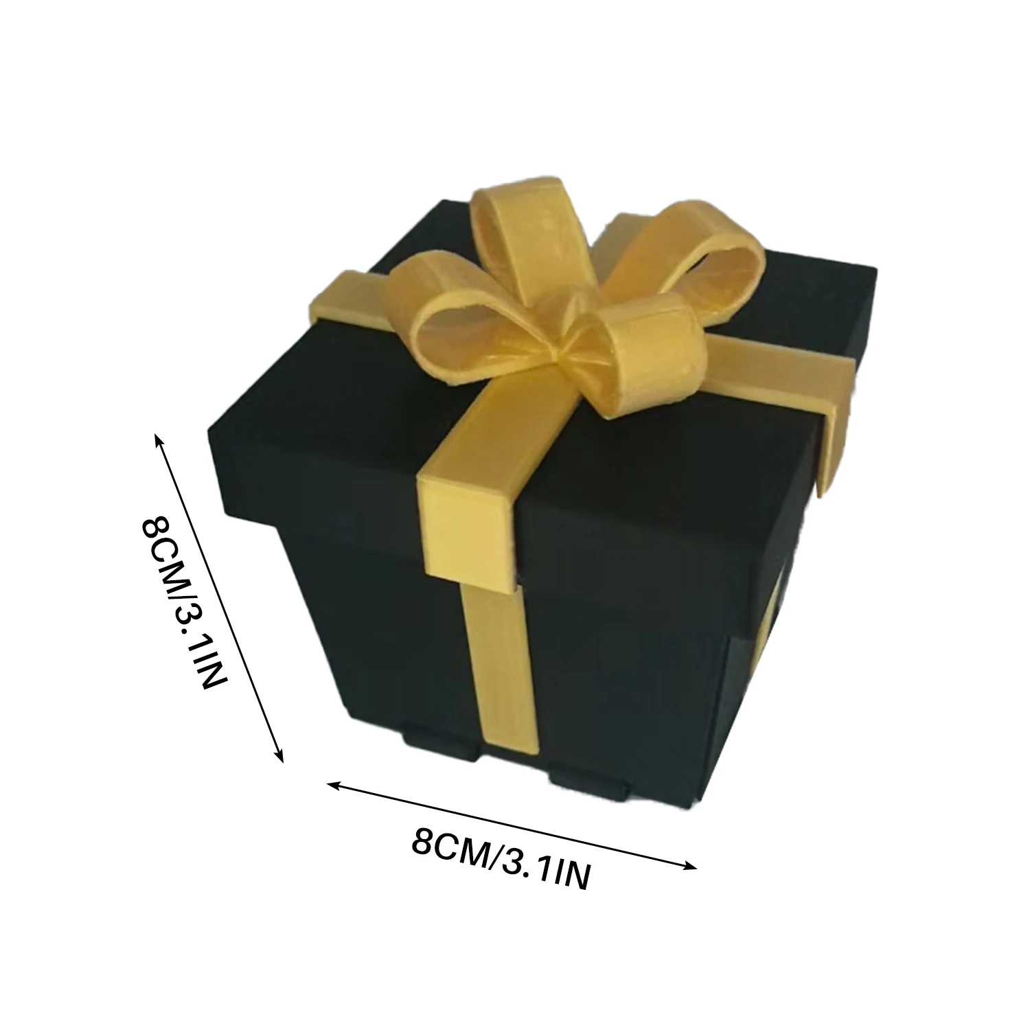 Забавная Подарочная коробка для пальцев раздражающая розыгрышей с крышкой