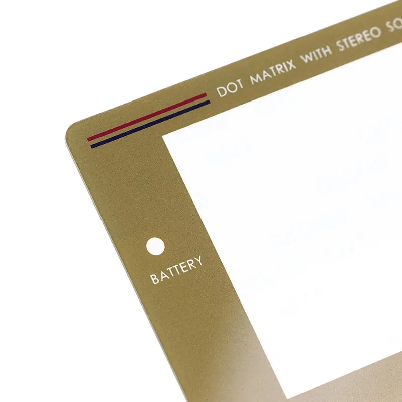 1 шт. пластиковая зеркальная панель для игровой консоли Nintendo Gameboy Game Boy |