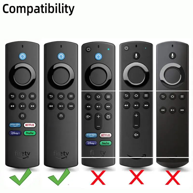 Силиконовый защитный чехол для пульта дистанционного управления Amazon Fire TV Stick Lite