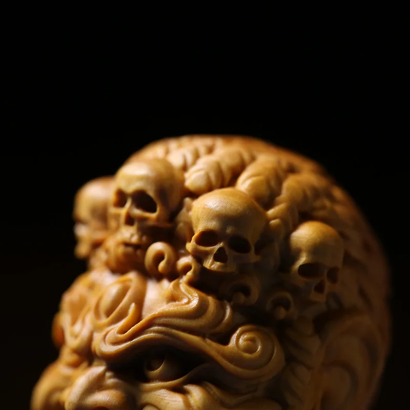 Деревянная статуя в виде черепа подвеска автомобиль с изображением кафедра