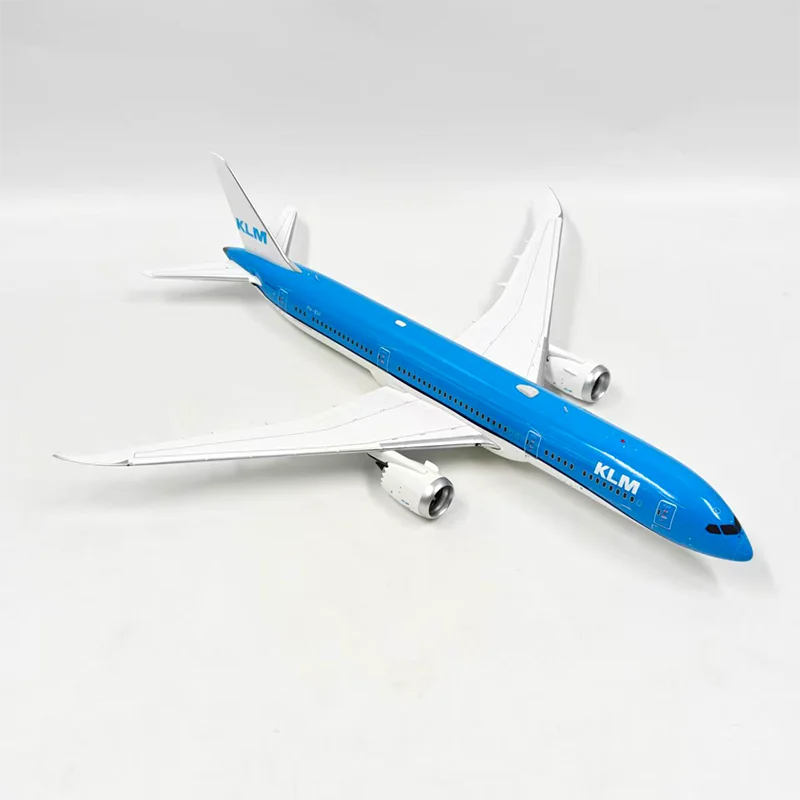 Фото Модель самолета JFOX B787-9 PH-BHI в масштабе 1:200, классическая коллекционная статическая модель из сплава для взрослых, сувенир, подарок №4