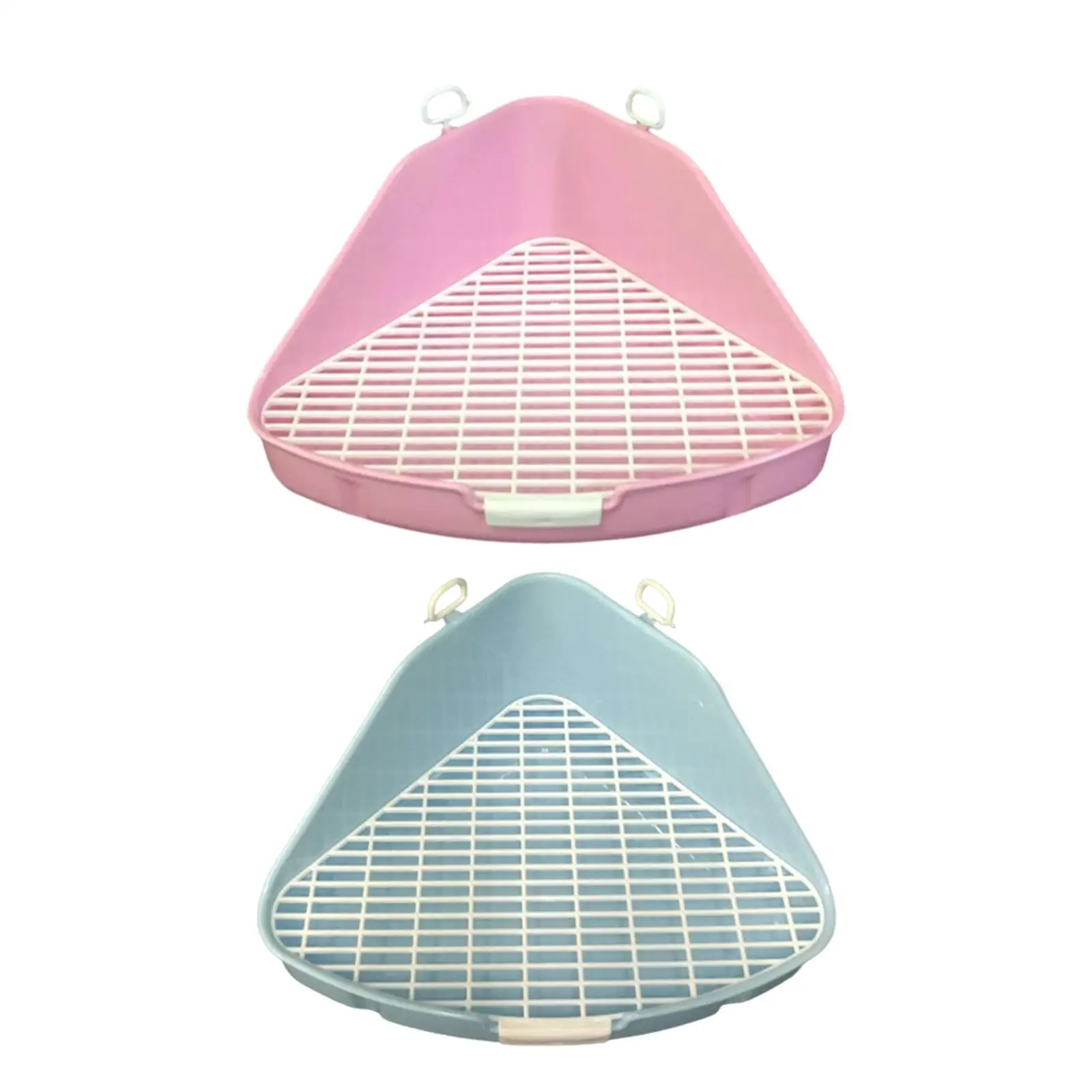 

Контейнер для туалета в виде кролика с сеткой, сковорода для домашних животных, прочный портативный тренажер для горшка в виде кролика, аксессуары для китайской клетки