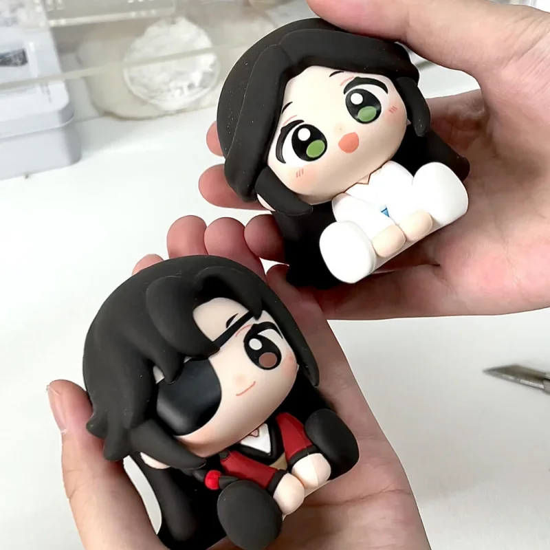 В наличии: Оригинальная коллекционная модель-сюрприз (Blind Box) серии Heaven Official Blessing Mingyue Loulan с персонажами Се Лянь и Хуа Чэн, настольное украшение (art.: 3920db3551bb6) - 3920db3551bb6