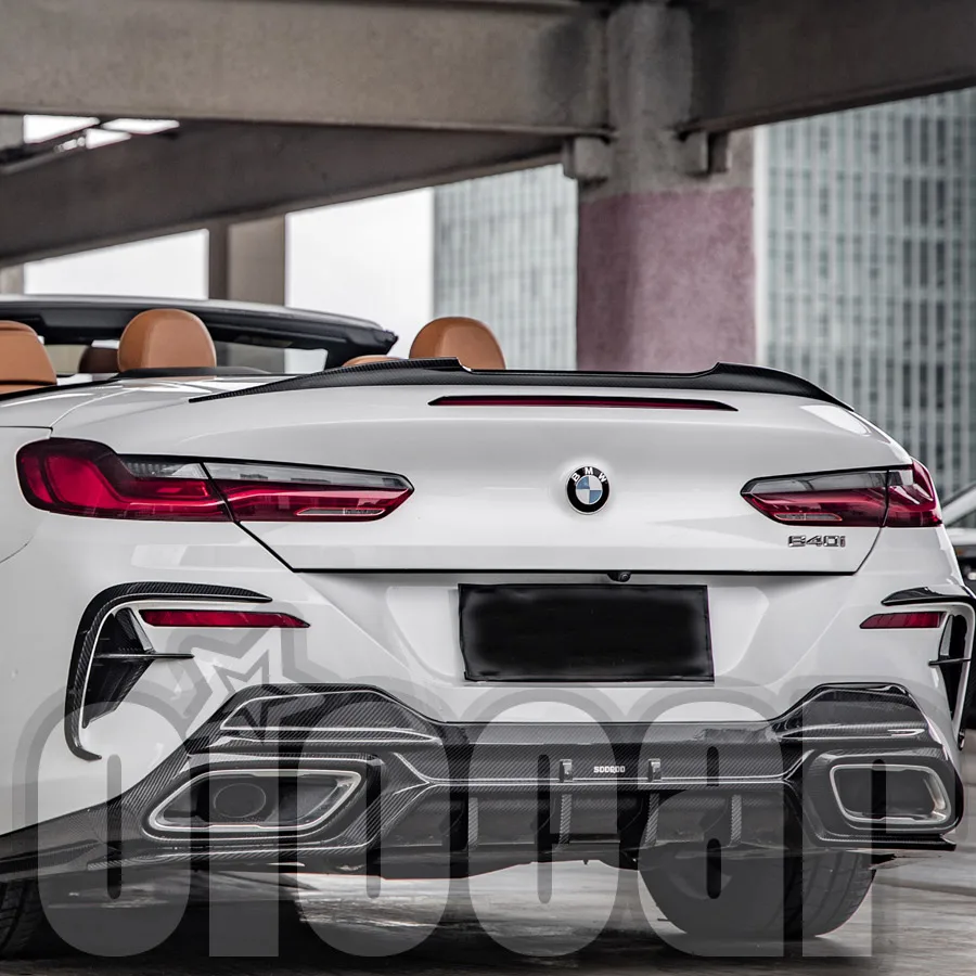 Oiomotors SQ Style сухой углеволоконный задний диффузор для BMW G14 G15 8 серии 840i M850i