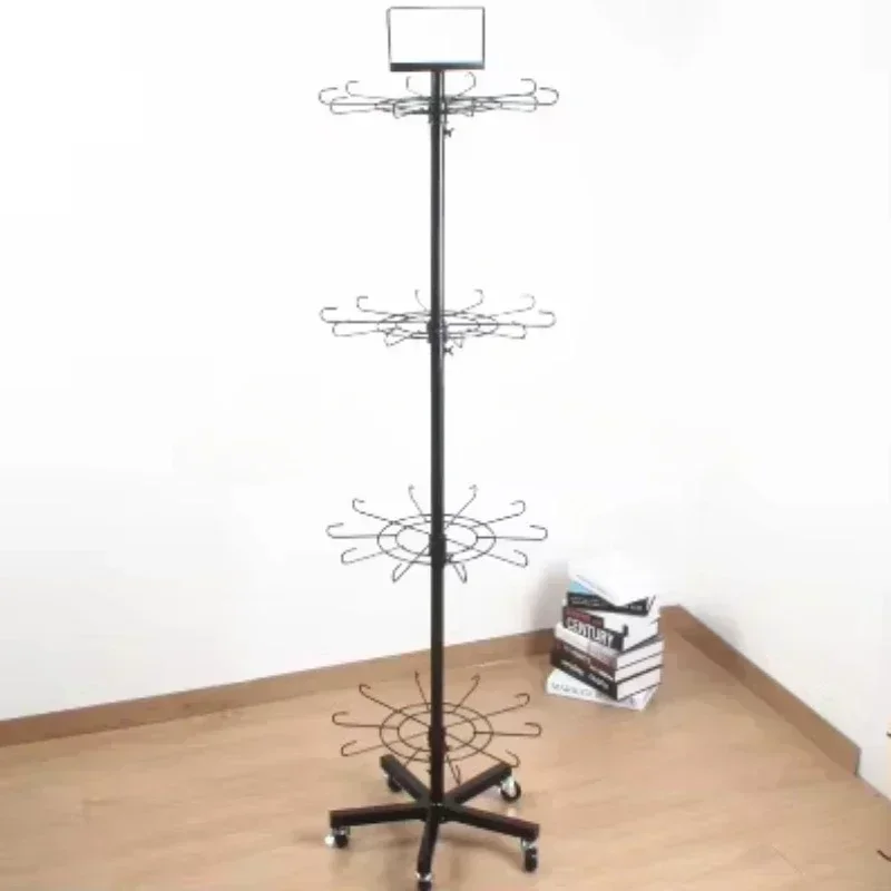 RH-DR05 1850*480 мм четырехслойные Запираемые Крючки Стеллаж