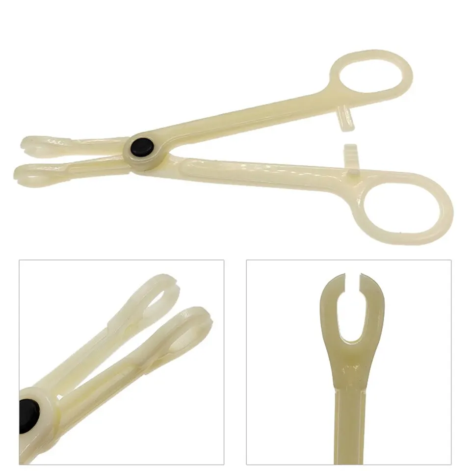 3 Шт. Профессиональные Одноразовые Щипцы Для Пирсинга Пластиковый Зажим Ушей Губ