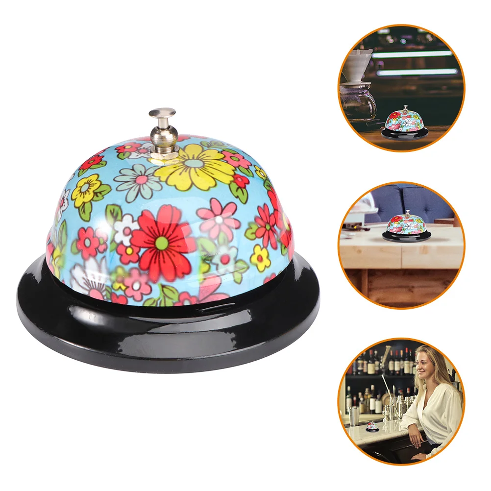 

Hotel Dish Bell Restaurant Hand Bar Table Manual Metal Ring Chime Archaize Service Retro Call