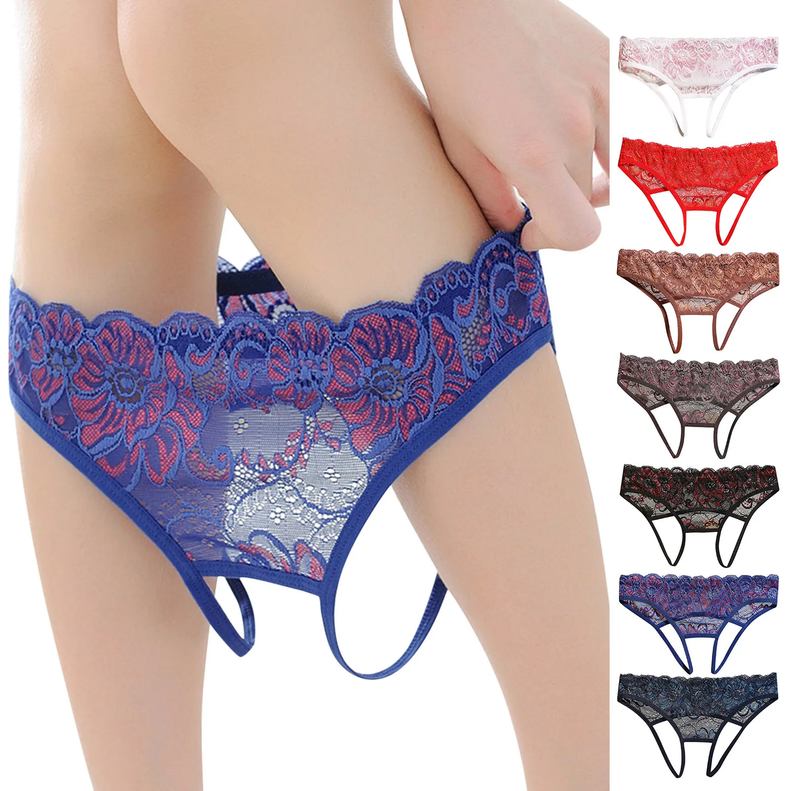 

Women Sexy Lace Briefs Panties Thongs Lingerie UnderwearLadies Briefs Seamless Panties