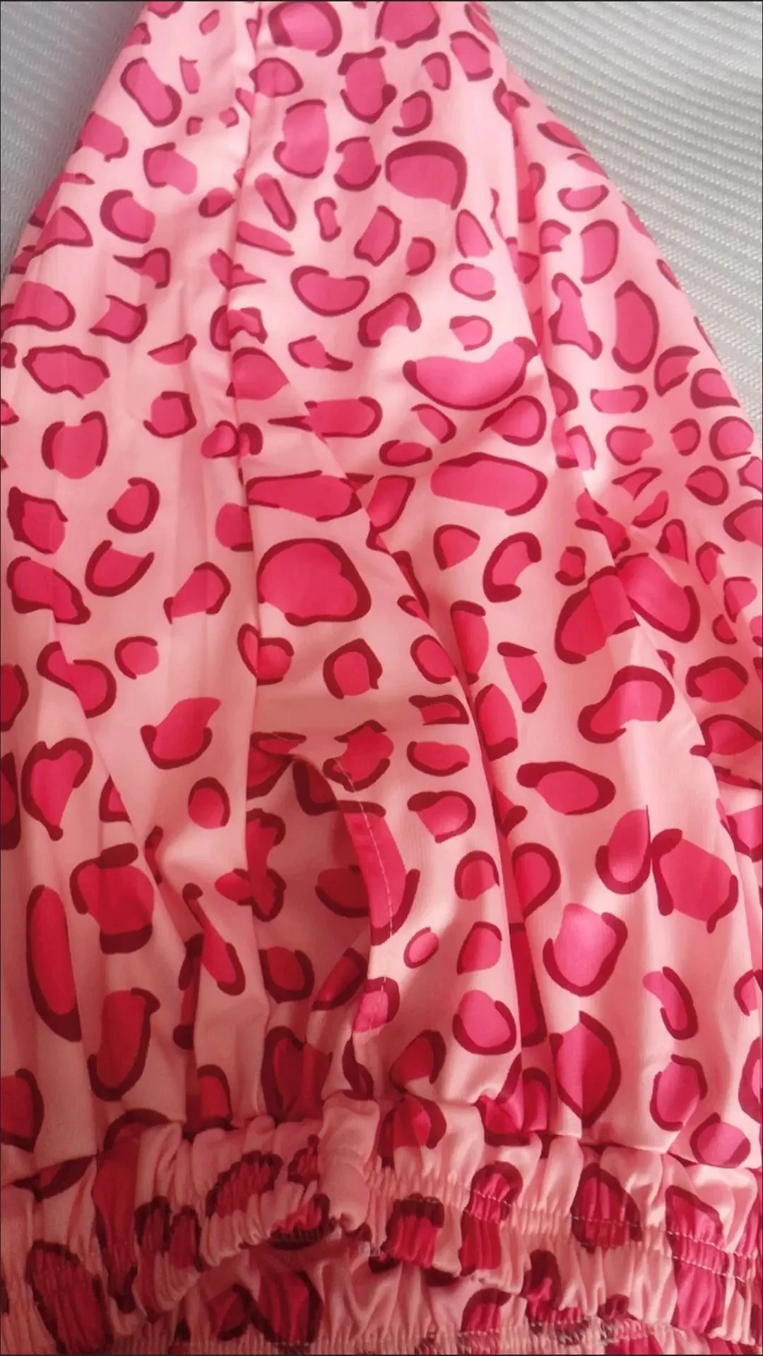 Женские леопардовые брюки с боковым Разрезом