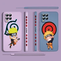 hot anime naruto akatsuki for oppo realme 50i 50a 9i 8 pro find x3 lite gt master a9 2020 liquid left rope phone case capa cover