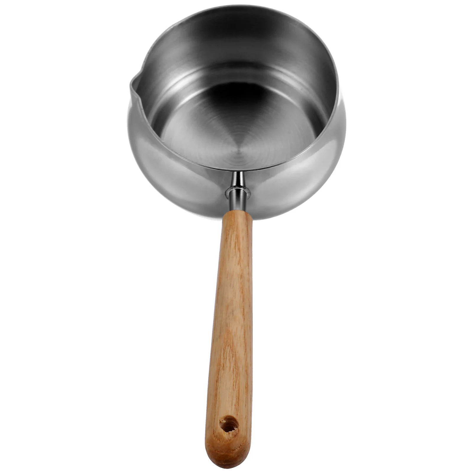 

Coffee Measuring Cup Espresso Shot Pouring Cup Household Steak Sauce Pouring Cup With Wood Handle