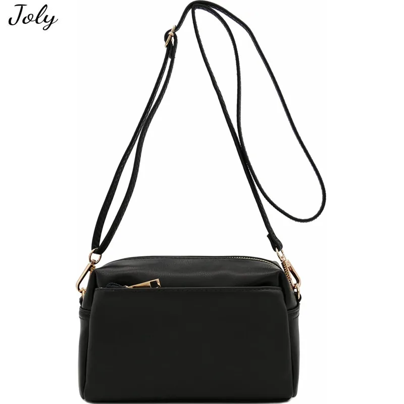 

Triple Zip Small Crossbody Bag