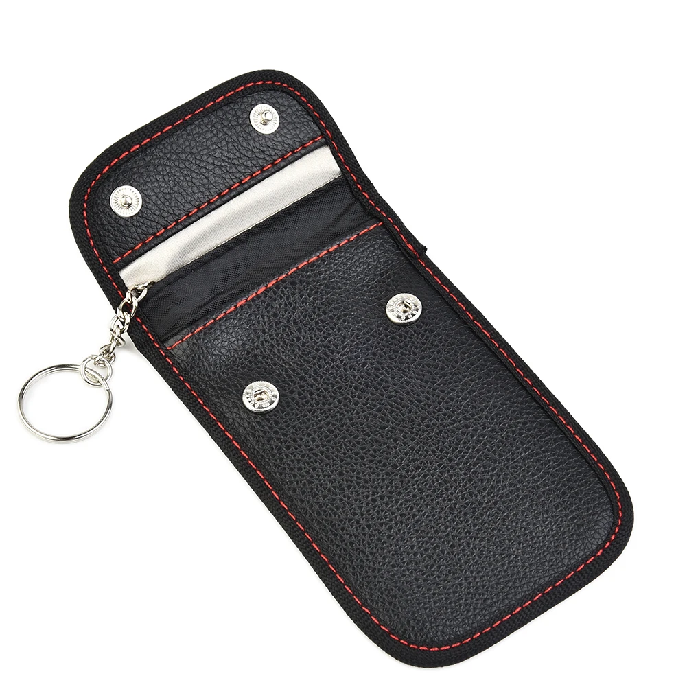 

Anti Theft RFID Key Bag Signal Block Shield Cover Shell Pouch Case NFC Protect 12.5*8CM Car Key Pouch Car Key Case Cover