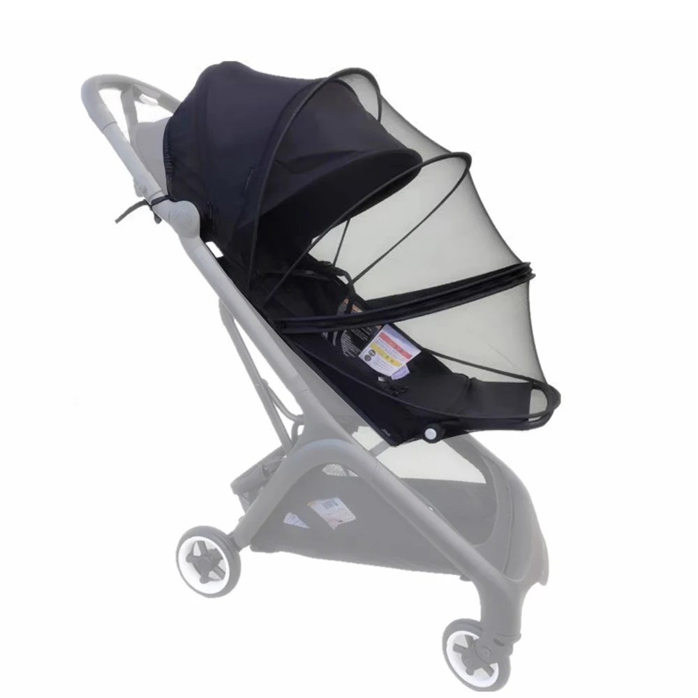 Фото Москитная сетка для коляски Bugaboo, бабочка, муравья, коляска, складная с застежкой-молнией, открывающаяся, легко для путешествий, детские аксессуары №1