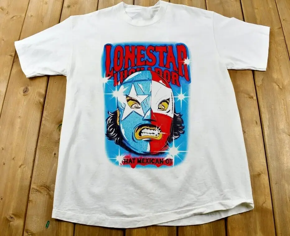 Хлопковая футболка Lonestar Luchador That Mexican OT Album от S до 5XL GC1705