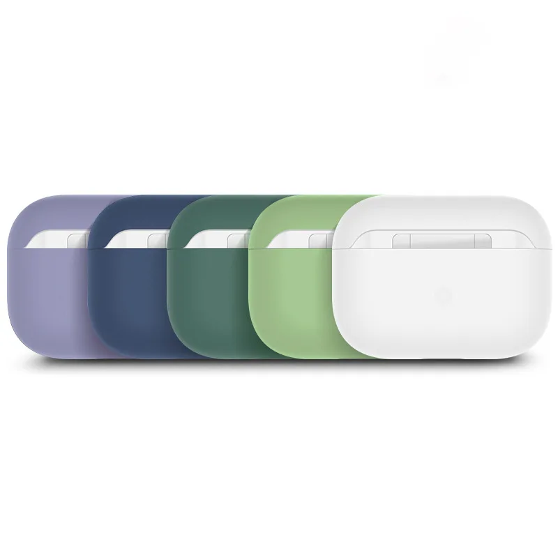 

Подходит для AirpodsPro чехол для наушников AirPods Универсальный ударопрочный чехол из жидкого силикона для защиты от пыли