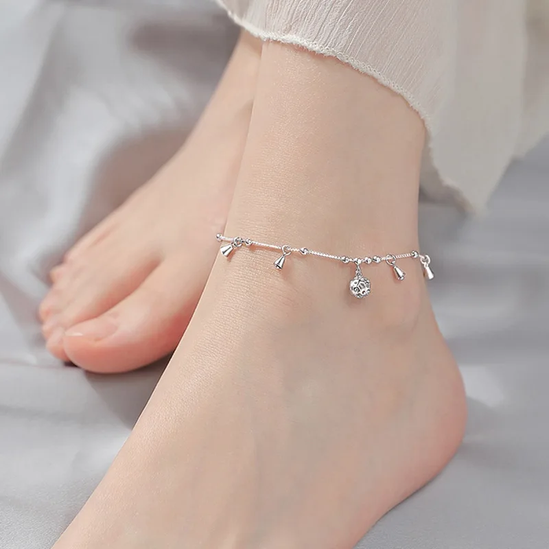 

Vintage Pendant Zircon Anklet For Women Bohemian Shoe Boot Chain Bracelet Foot Fashion Jewelry