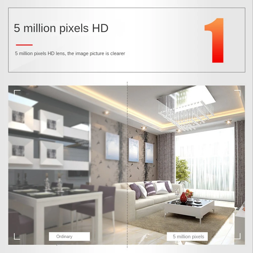 Модуль USB-камеры 5 МП широкий угол обзора 160 градусов OV5640 2592X1944 свободный привод с