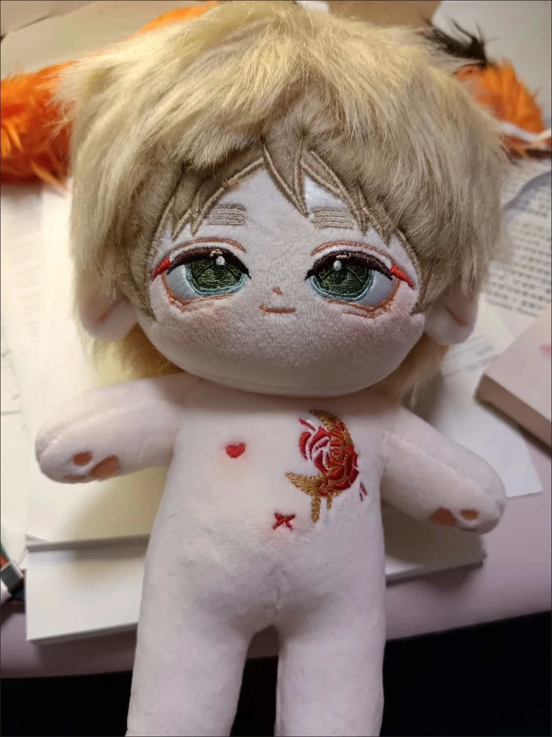 Фото Плюшевая игрушка Артур Киркланд из игры Hetalia, 20 см, для переодевания, коллекционная фигурка, подарок на день рождения №4