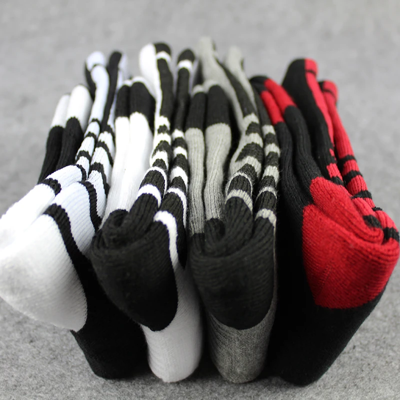 

1Pair Spring Outdoor Sport Towel Men Socks Women Cotton Breathable Sock Sweat Absorption Deodorant Middle Tube Basketball Socken
