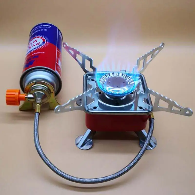 Портативная туристическая горелка для кемпинга приготовление пищи складная