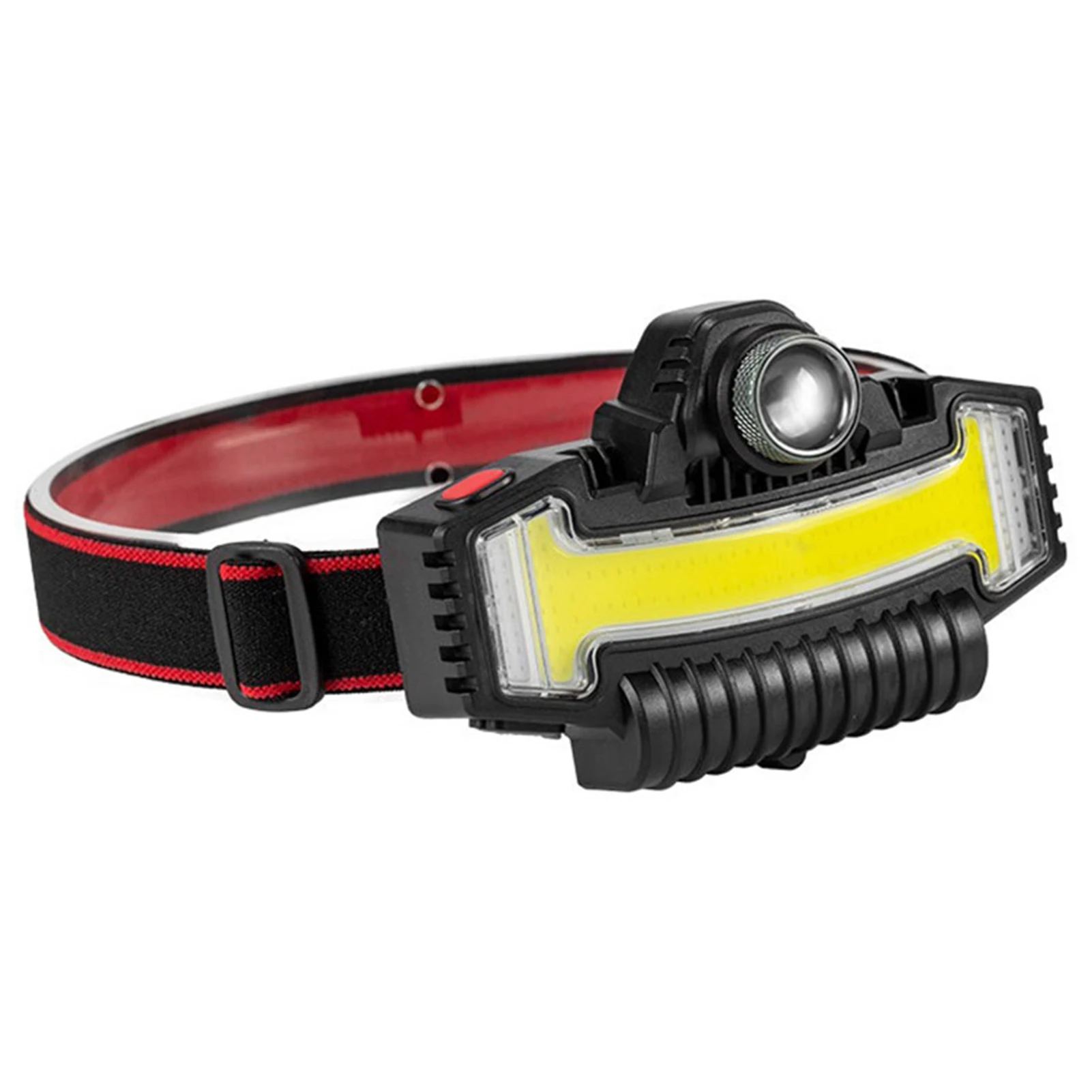 

Head Mounted Outdoor Lamp Zoomable Emergency Repairing Headlamp for Night & Daytime Cycling Safety
