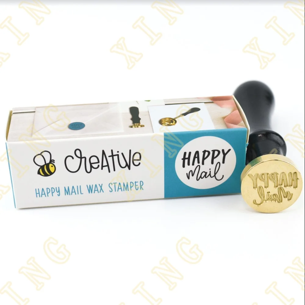 

Happy Mail Vintage Tree of Life Copper Head High Quality Creative Letter Fire Paint Seal Stampssealing Wax Stationert Craft New