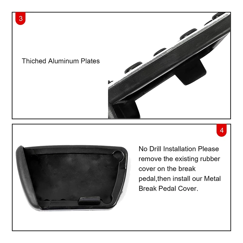 Крышка педали газа без дрели и крышка акселератора для Toyota RAV4/Avalon/Camry Lexus ES LS UX 18-21