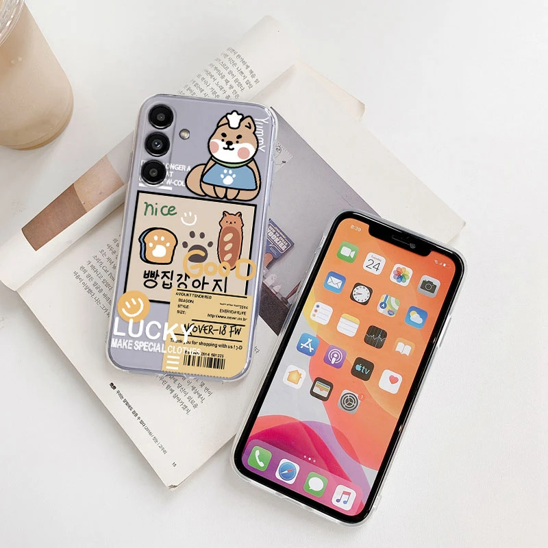 Чехол для Samsung Galaxy M14 M34 M54 чехол телефона Мягкий противоударный бампер