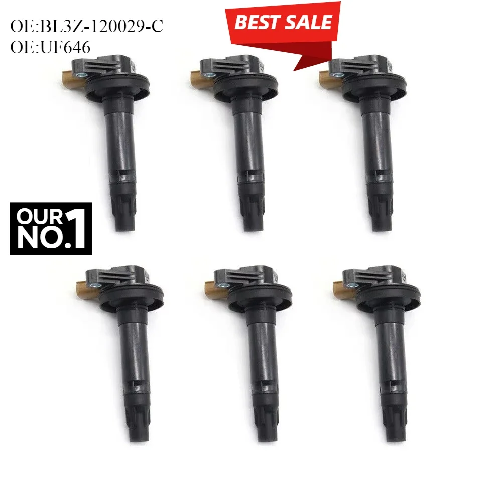 ДГ549 IC749 2505- 484814 BL3Z-12029-C UF-646 E1146 673-6300 5C1871 Катушка зажигания для Ford L-incoln 3.5L (5708)