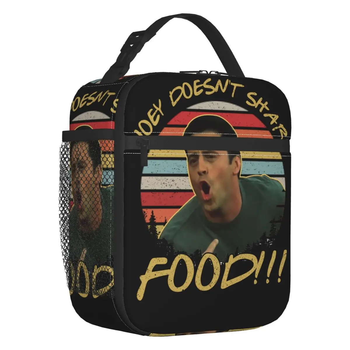 

Doesn't Share Food Quotes Tv Movie Thermal Insulated Lunch Bags Joey Friends Portable Lunch Tote for Outdoor Storage Food Box