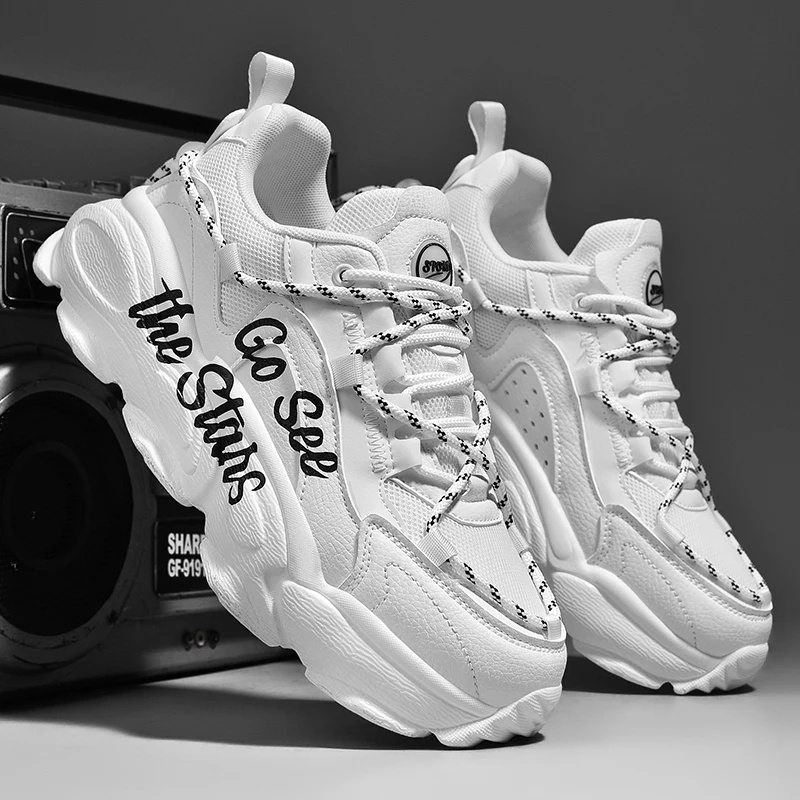 2025 классические туфли для папы на толстой подошве женская пара повседневная