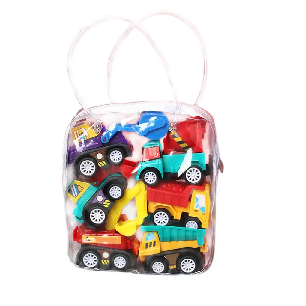 

Модель автомобиля 6 шт., игрушечная мобильная техника, пожарная машина, модель такси, Детская мини-машина, игрушки для мальчиков, подарок
