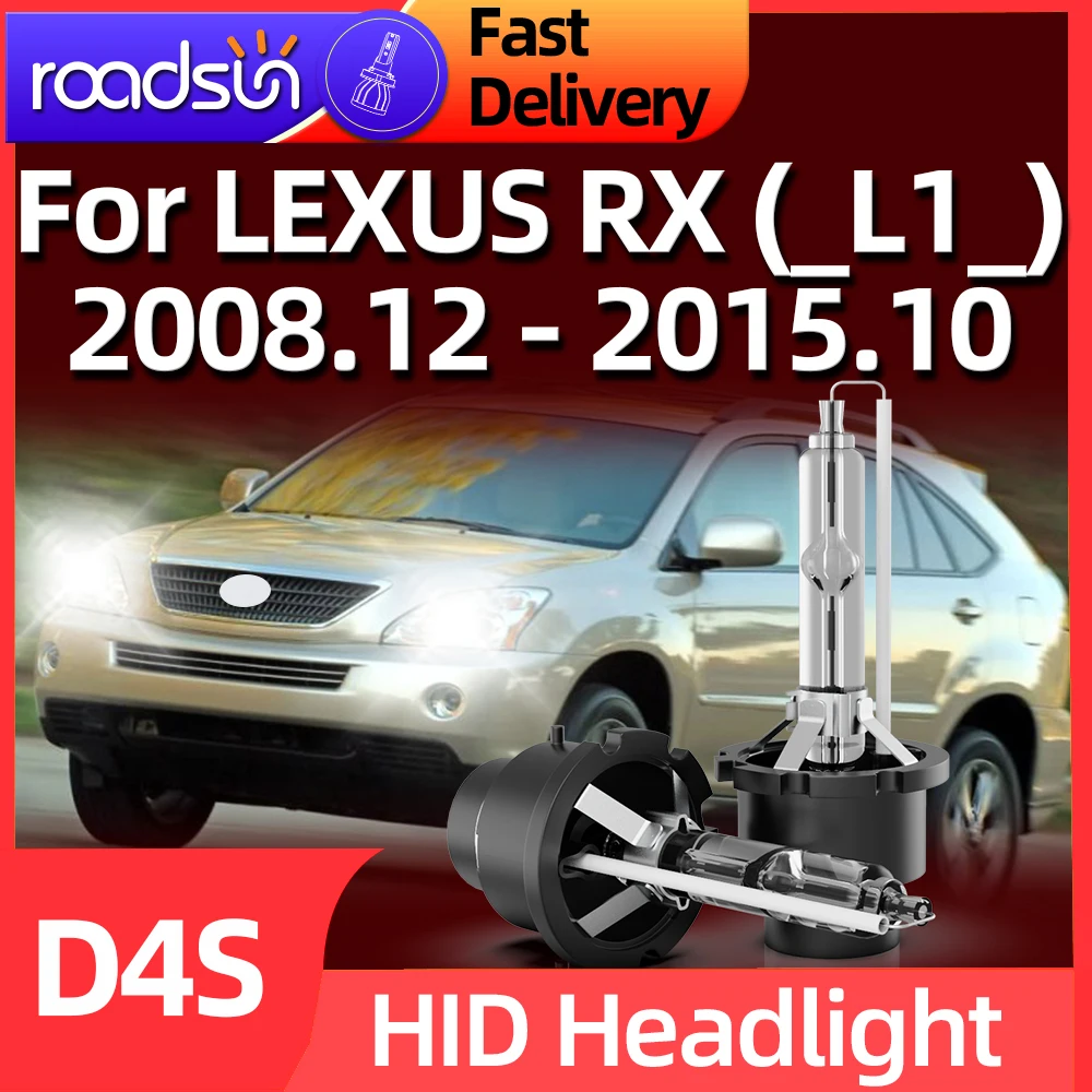 

Roadsun HID Xenon D4S Lamp 35W Headlight Bulb 6000K Auto Light For LEXUS RX (L1) 2008 2009 2010 2011 2012 2013 2014 2015