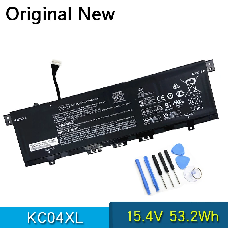 

NEW Original Battery KC04XL HSTNN-DB7R For HP ENVY X360 13-AG 13M-AQ 13-AH 13-AH0001lA HSTNN-IB8K TPN-W133/W136 L08544-2B1/1C1