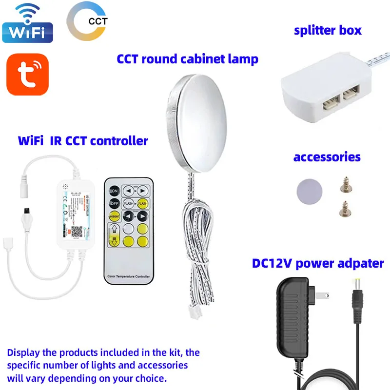 

Интегрированный светильник YSRSAI TY-mini-WIFI-IR для шкафа, белый