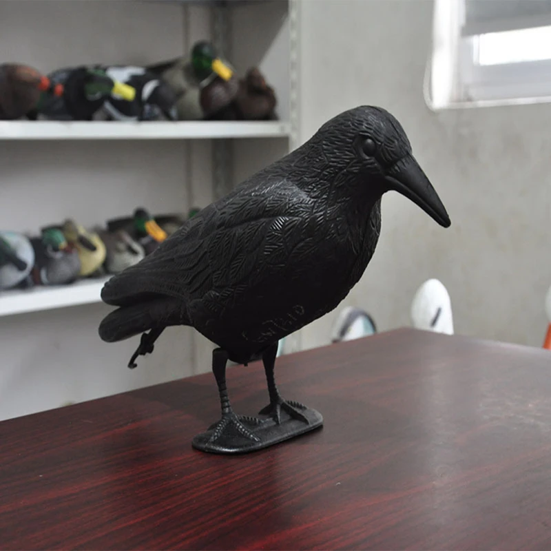 

Simulation Black Crow Raven Bird Repellent Pest Control PigeonRepellent Garden Decoration Outdoor Decoracion Jardin Exterior