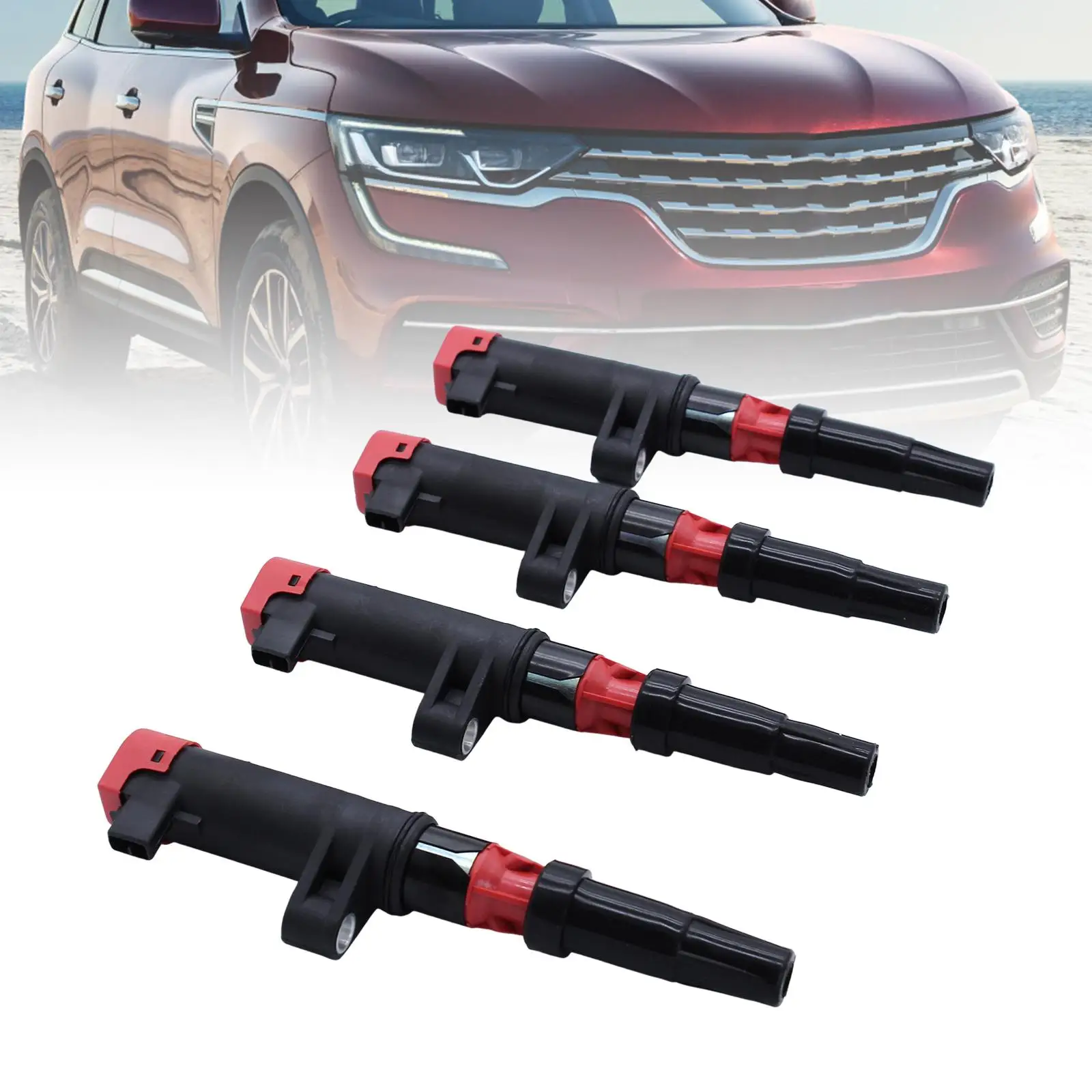 4 шт. катушки зажигания напрямую заменяют Cu1008 Dcl1017 0986221001 8200380267 245104