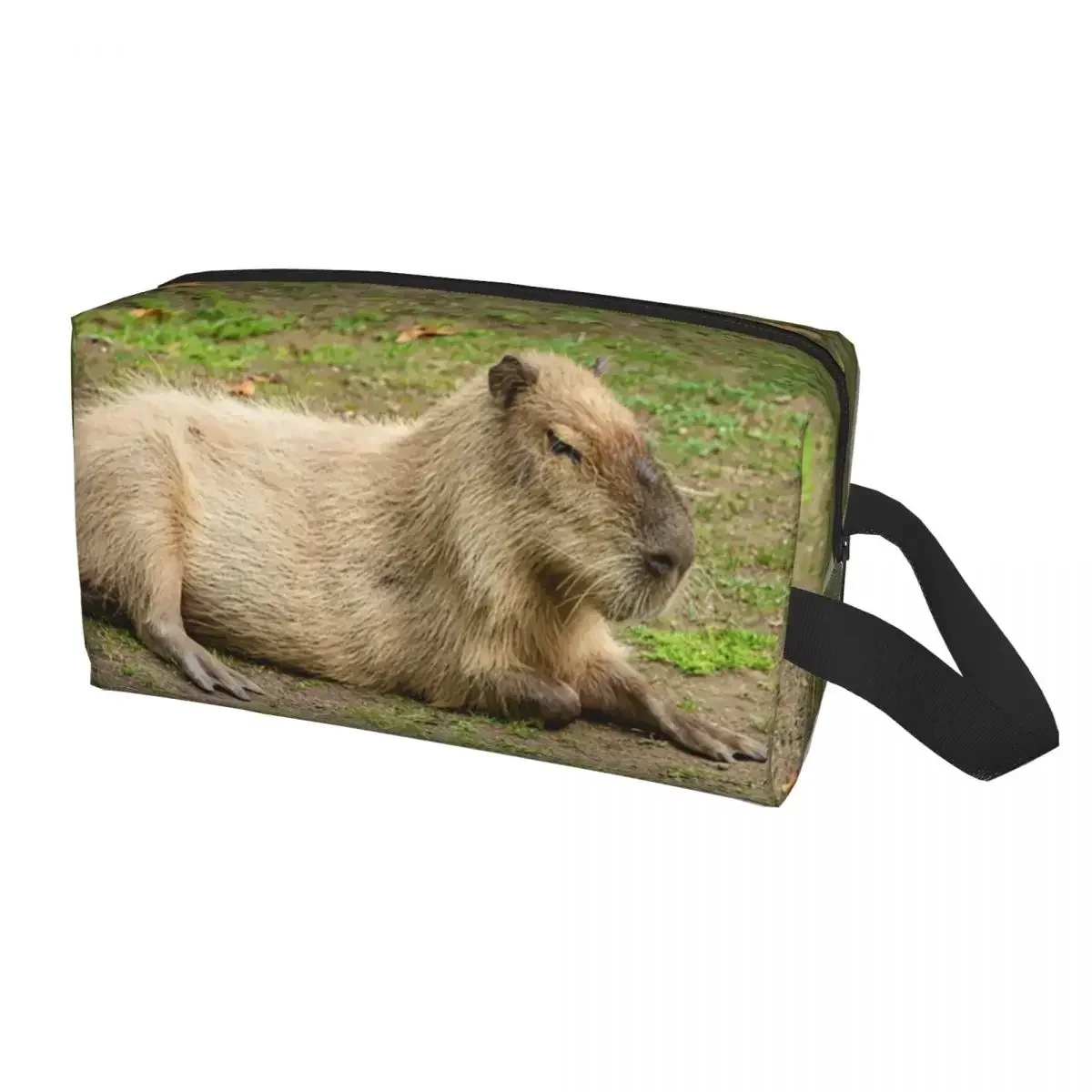 Игровая косметичка Capybara Giant Cavy Rodent Gamer для женщин органайзер туалетных