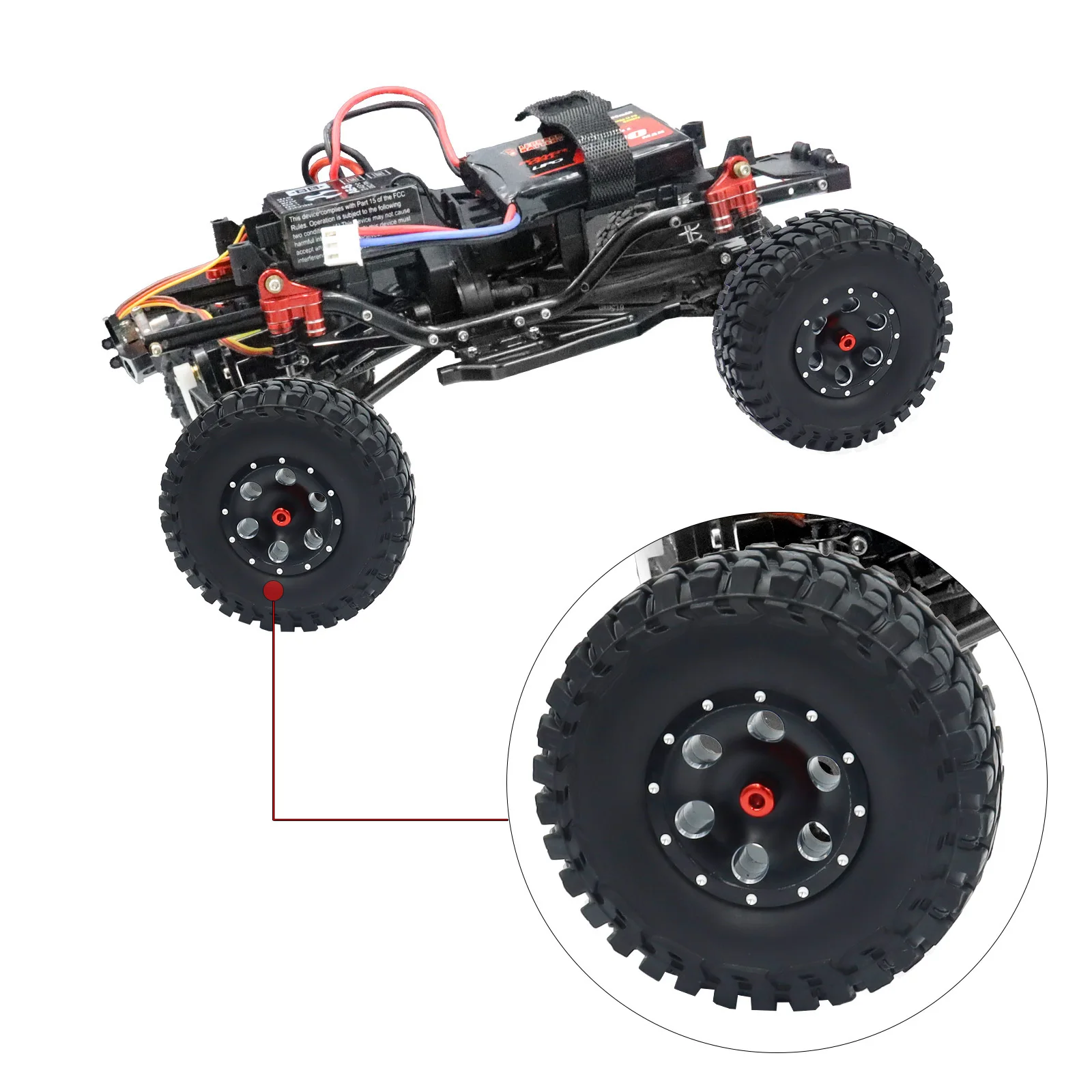 

Резиновые Колесные шины для 1/24 RC Crawler Axial SCX24 90081, дистанционное управление, скорость автомобиля, USB зарядка, легкие игрушки