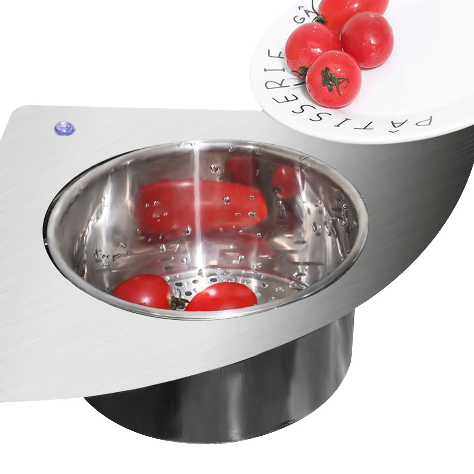 

Triangular Sink Drain Basket Kitchen Sink Strainer For Sink Stainless Steel Drain Basket For Sink Triangular Kitchen Sink