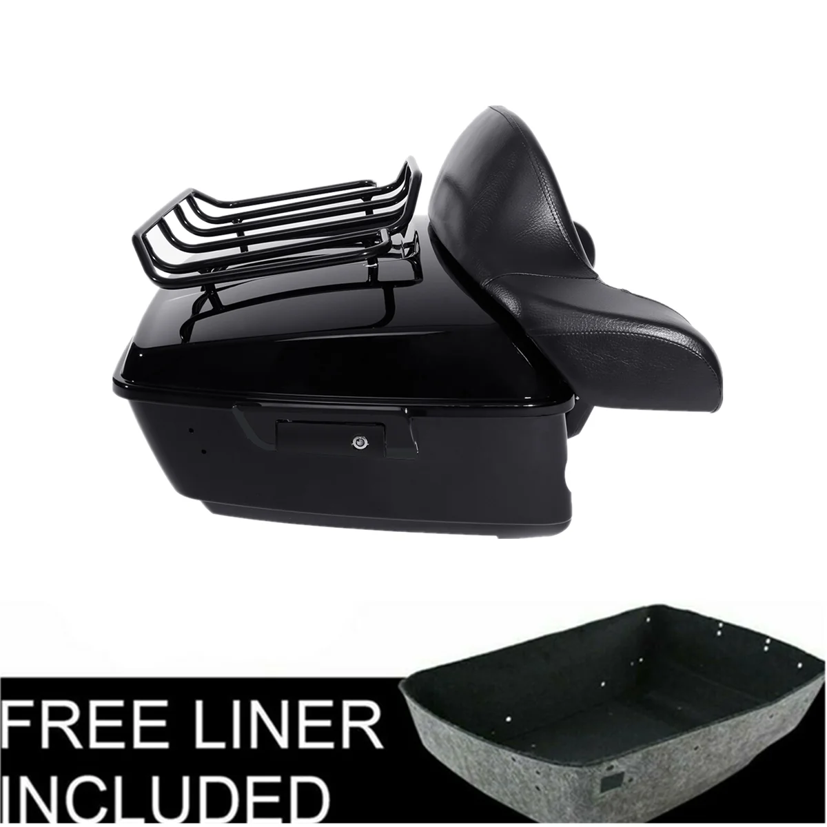 Комплект спинки багажника для мотоцикла King Pack Harley Tour Pak Touring Road Electra Glide Street 2014-2024 2019