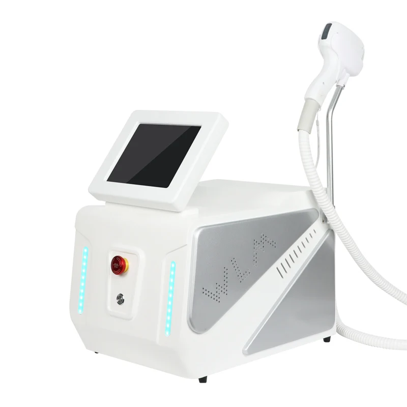 2000 Вт Профессиональный 808 диодный лазер ледяной Платиновый титановый Машинка для