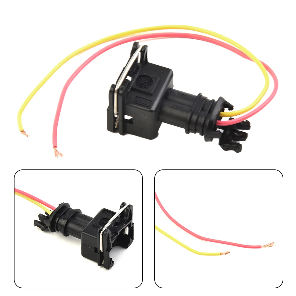 

Accessories Fuel Pump Harness Plastic+Copper Black & Pink & Yellow E14402 Easy To Install Wire Harness Durable