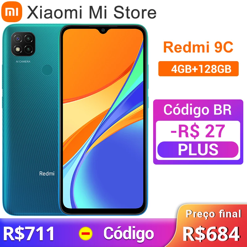 Kup Globalna Wersja Xiaomi Redmi 9C Inteligentny Telefon Komórkowy 64GB / 128GB ROM MTK Helio G35 13MP Aparat 5000mAh Bateria 10W ładowanie Tanie Globalna Wersja Xiaomi Redmi 9C Inteligentny Telefon Komórkowy 64GB / 128GB ROM MTK Helio G35 13MP Aparat 5000mAh Bateria 10W ładowanie