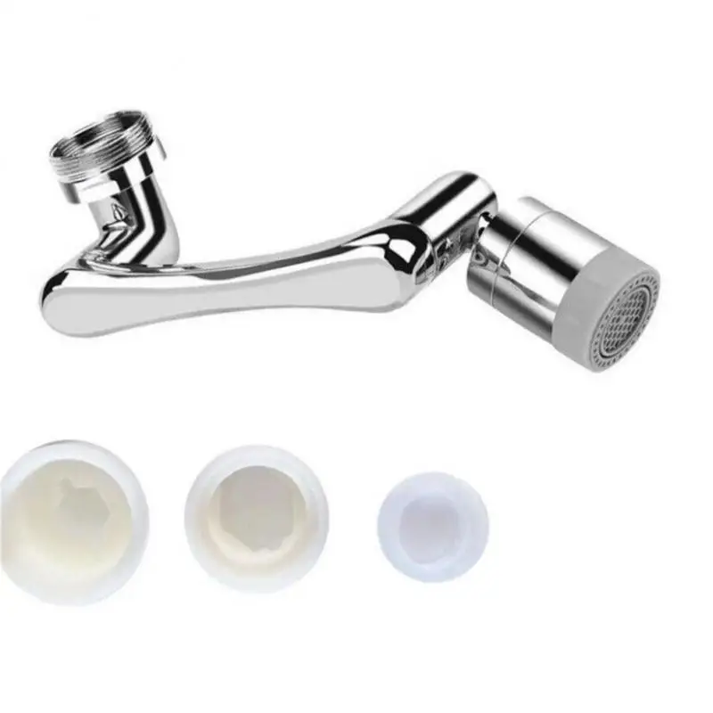 

Faucet Extenders Tap Extender 1080 ° Universal Washbasin Bubbler Multi-functional Rotary Nozzle Mechanical Arm
