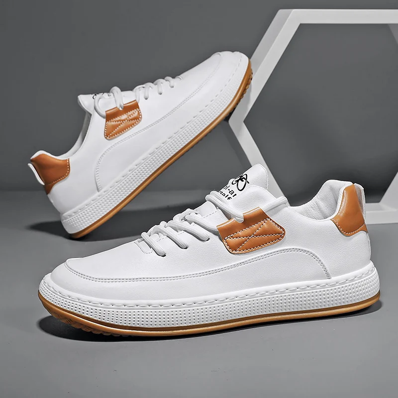 

2022 New Casual Shoes for Men Wear-resistant PU Sneakers men Walking Casual Sports Shoes Chaussures Femme Zapatillas Hombre